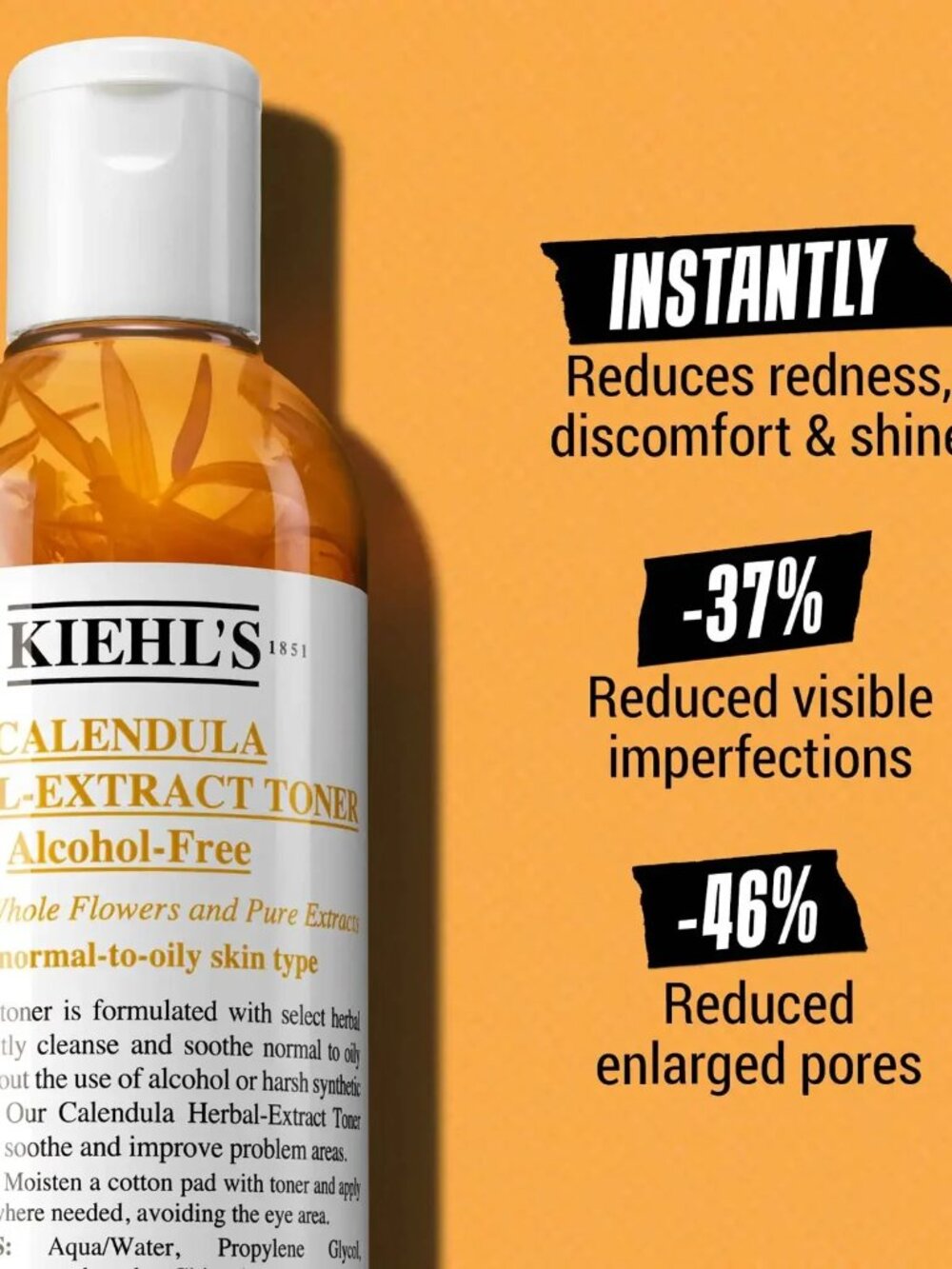 Kiehls Skincare Gift Set-Calendula Herbal-Extract Toner,Travel,5 X 40ml-5pc-NEW - Picture 4 of 16